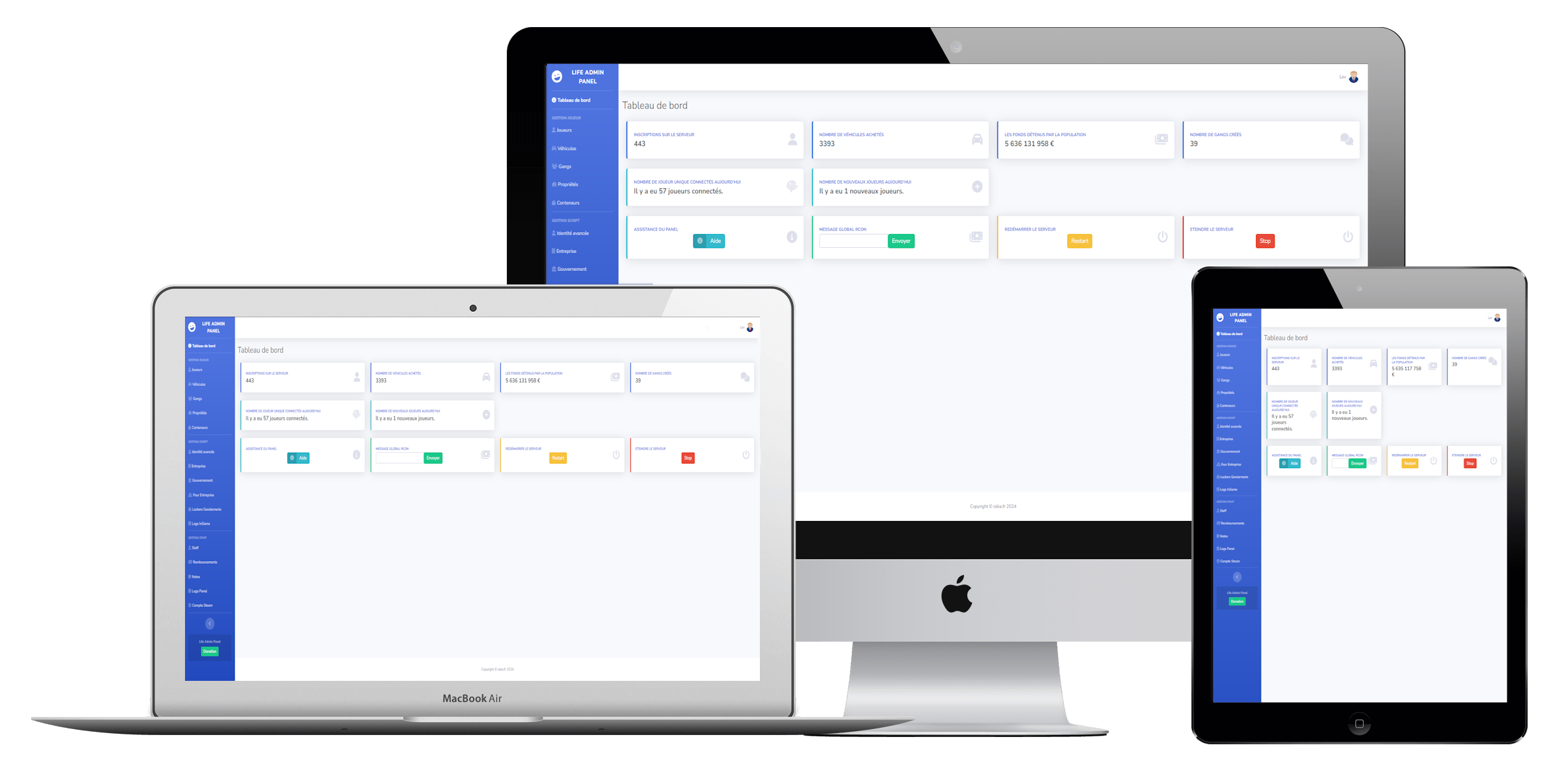 Dashboards on Devices
